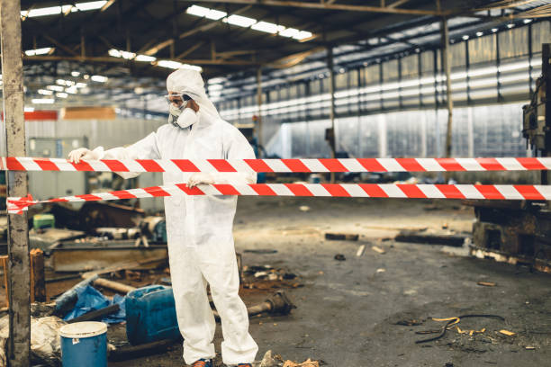 Professional Biohazard technician working in Dwight, NE